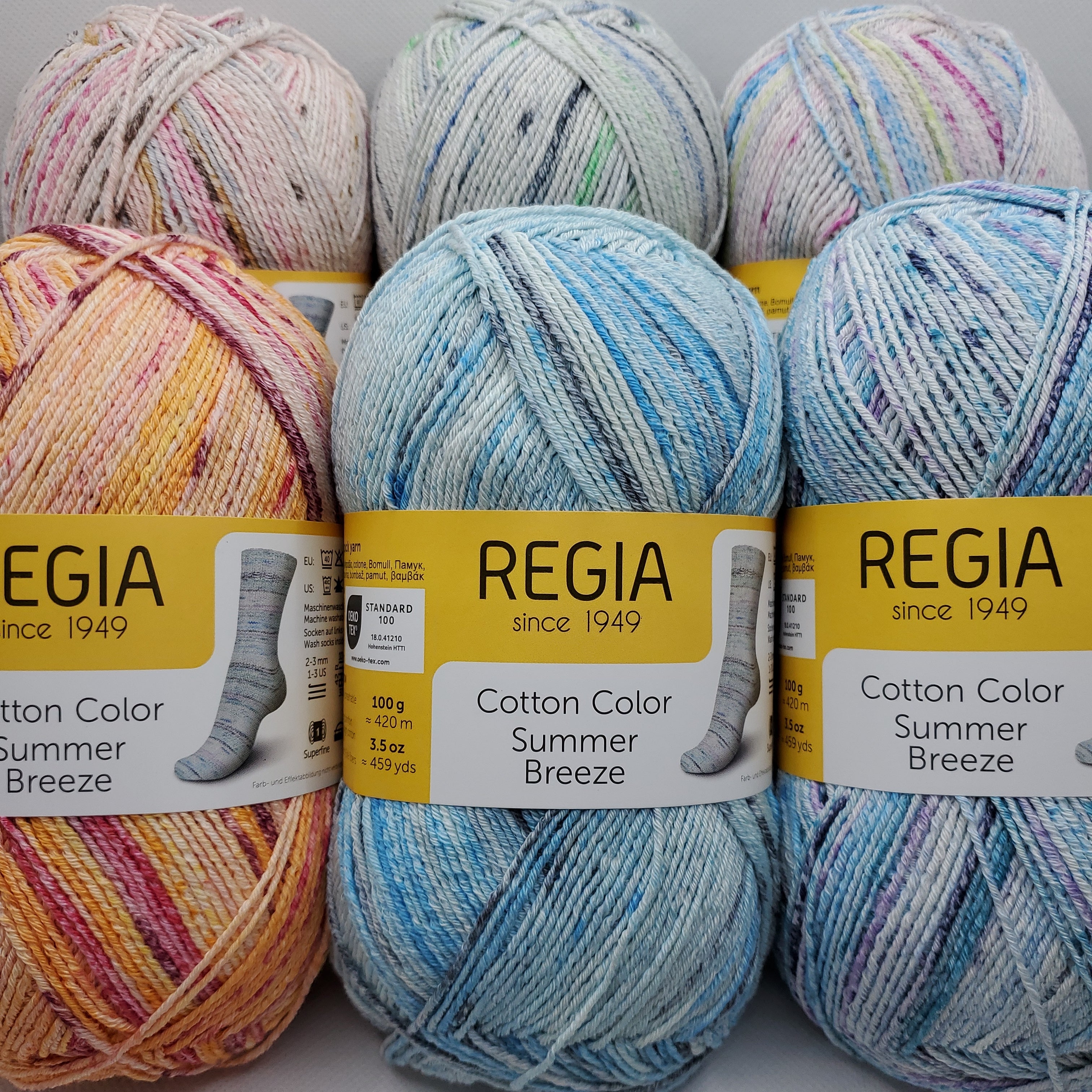 りみ　38 Regia Cotton Summer Breeze – Asammy's Yarn Shop