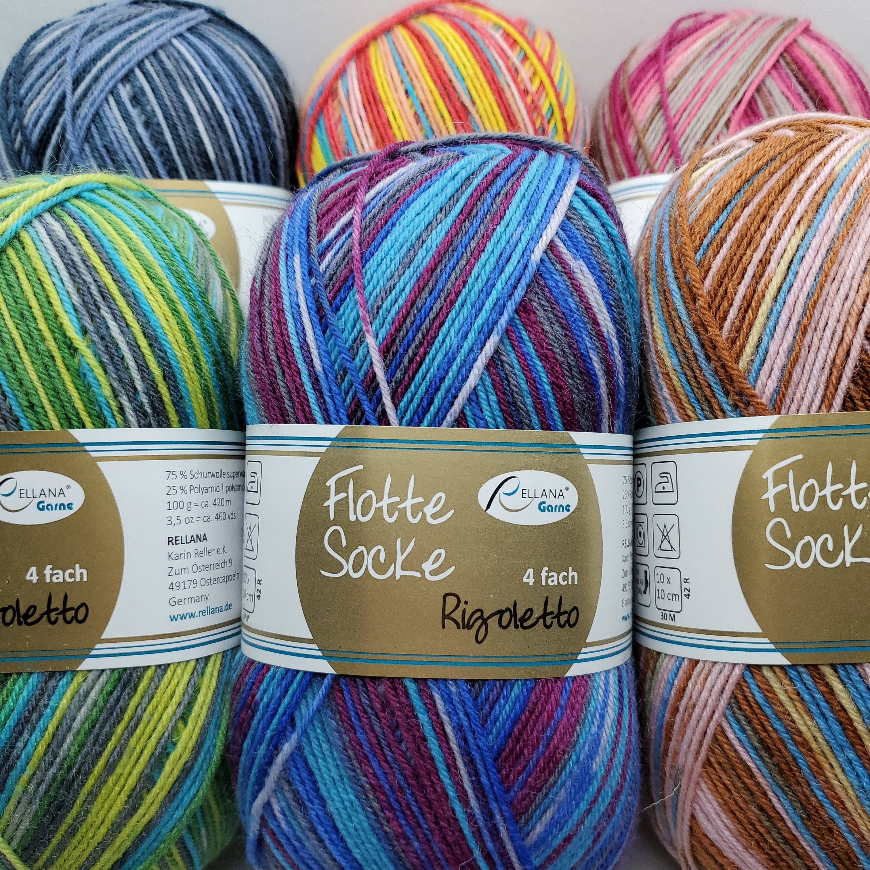 RELLANA Flotte Socke Rigoletto – Asammy's Yarn Shop