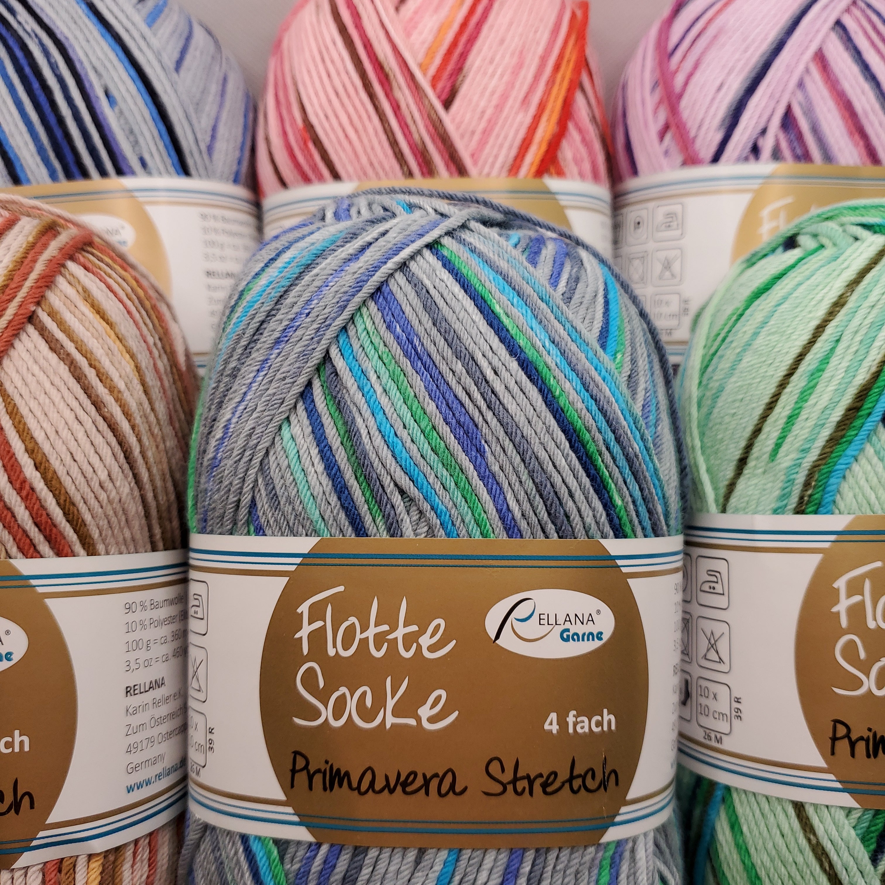 RELLANA Flotte Socke Primavera Stretch – Asammy's Yarn Shop