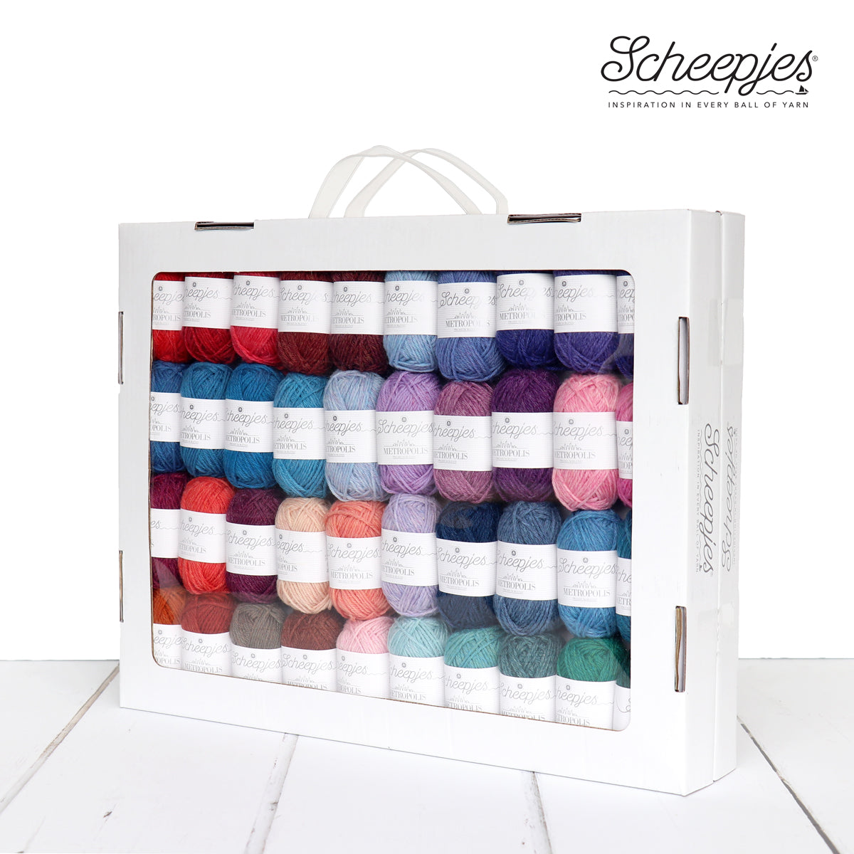 Scheepjes METROPOLIS COLOUR PACK メトロポリス カラーパック – Asammy's Yarn Shop