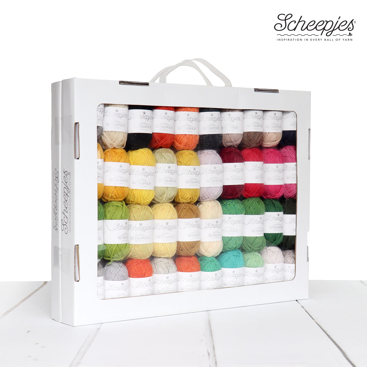 Scheepjes METROPOLIS COLOUR PACK メトロポリス カラーパック – Asammy's Yarn Shop