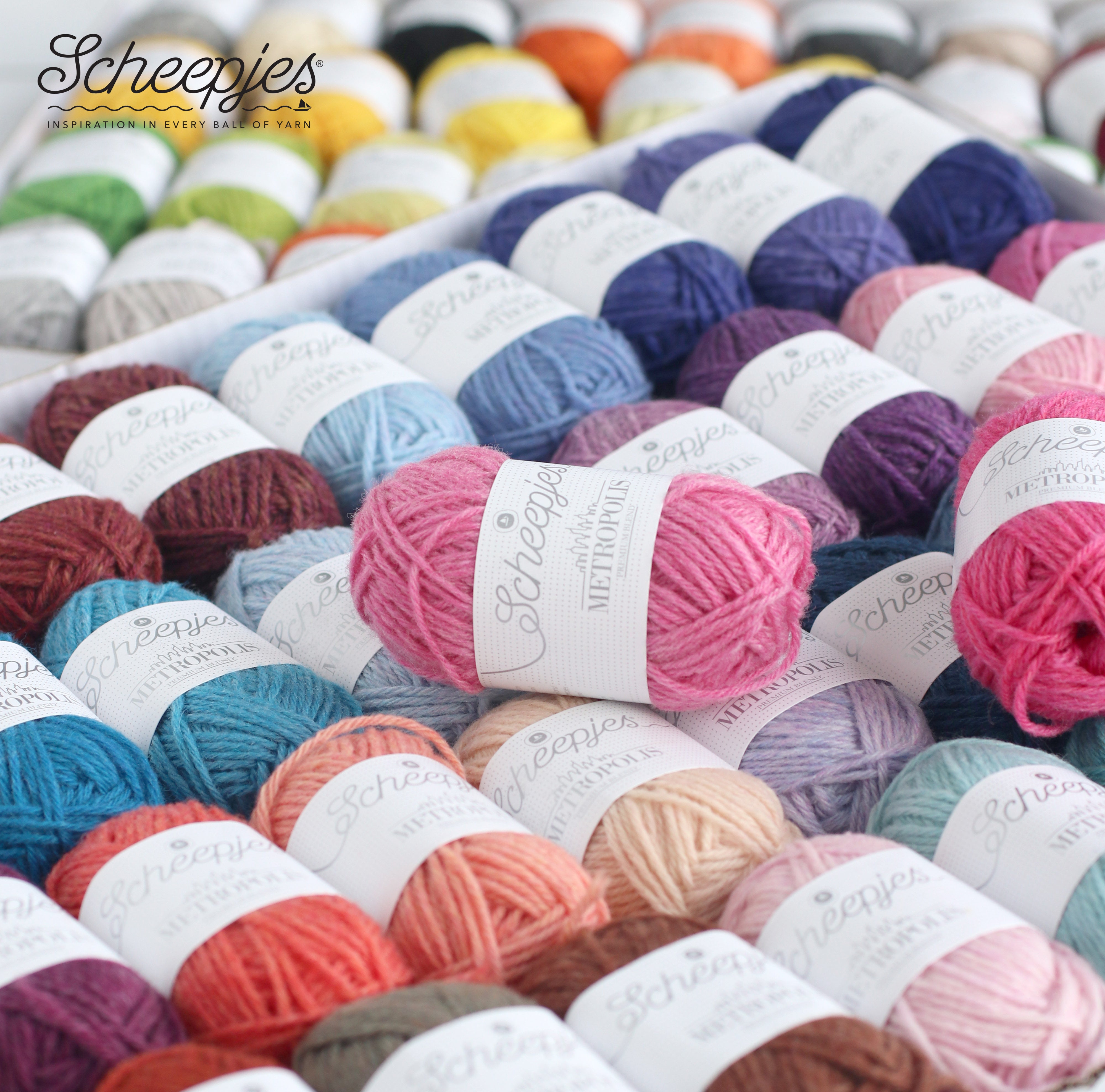 Scheepjes METROPOLIS COLOUR PACK メトロポリス カラーパック – Asammy's Yarn Shop