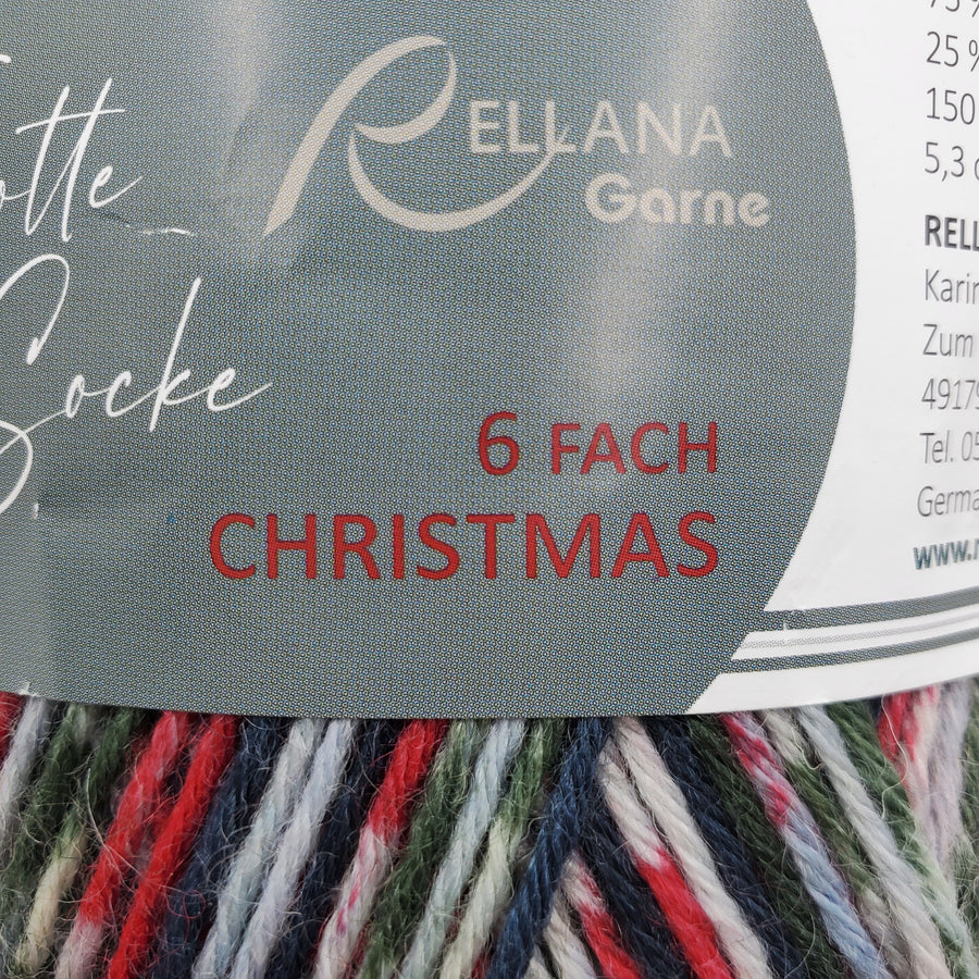 RELLANA Flotte Socke Christmas