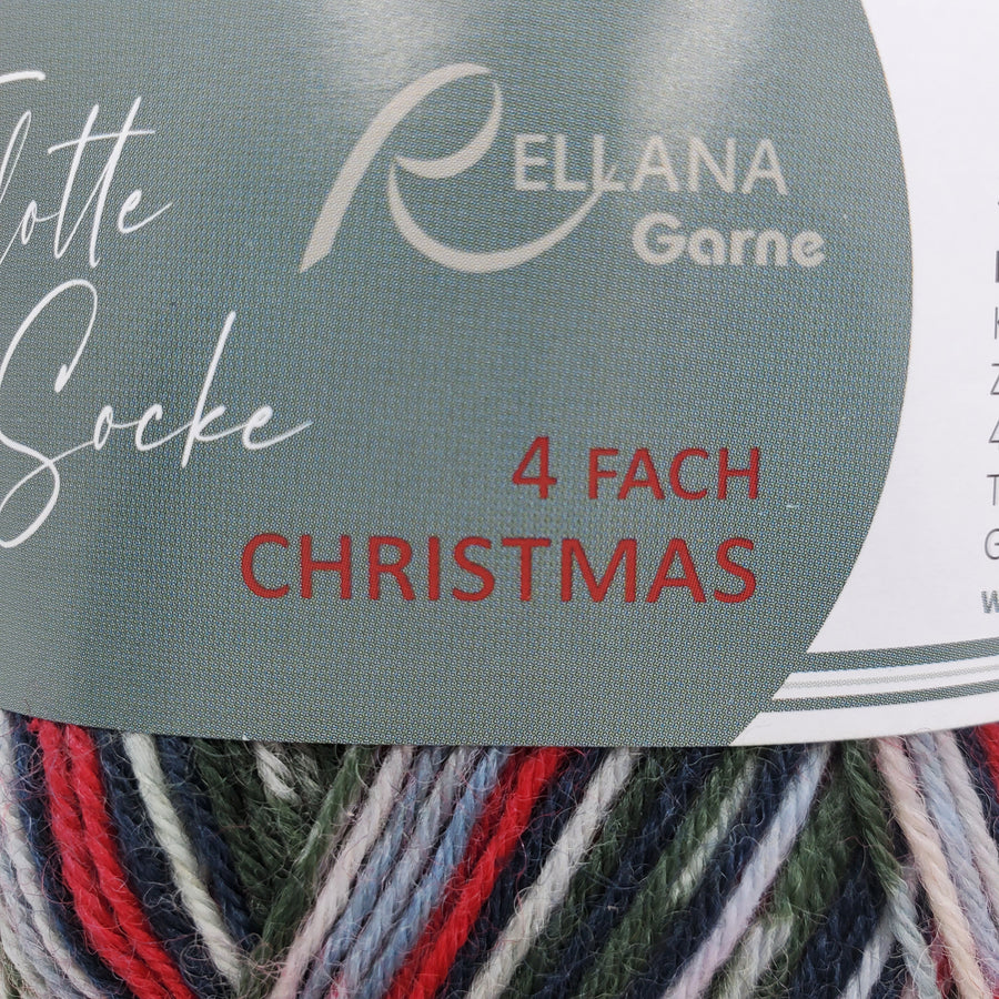 RELLANA Flotte Socke Christmas