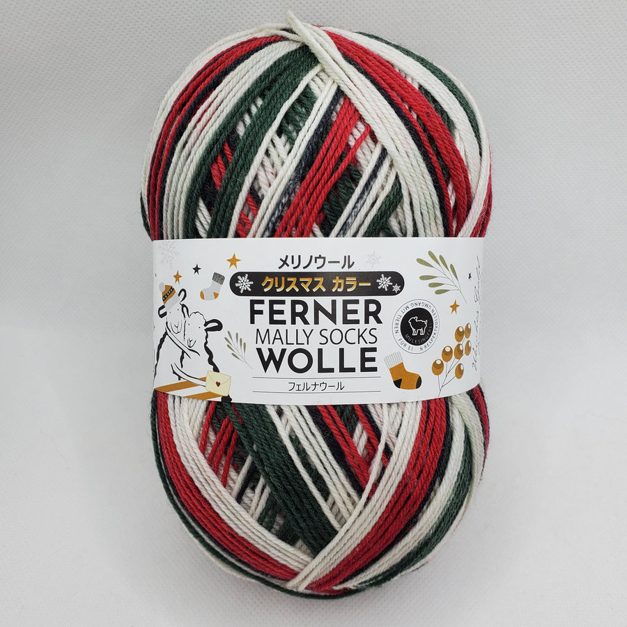 FERNER<br>Mally Socks クリスマスカラー</br>