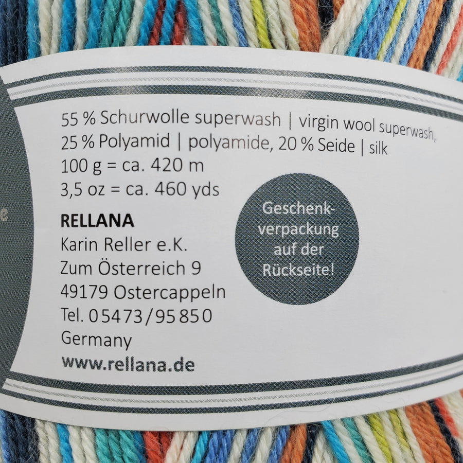 RELLANA Flotte Socke Seide-Merino