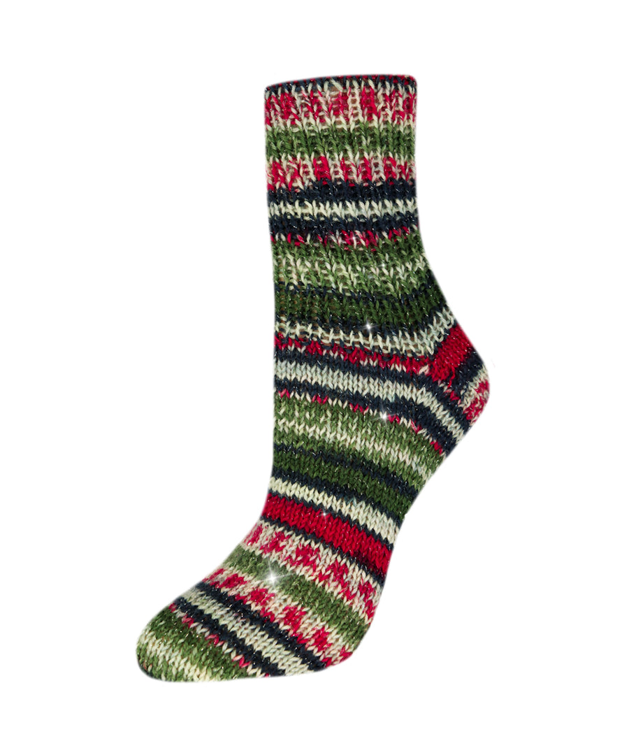 RELLANA Flotte Socke Christmas