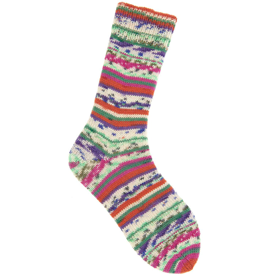 Rico Design<br>socks neon fair isle</br>