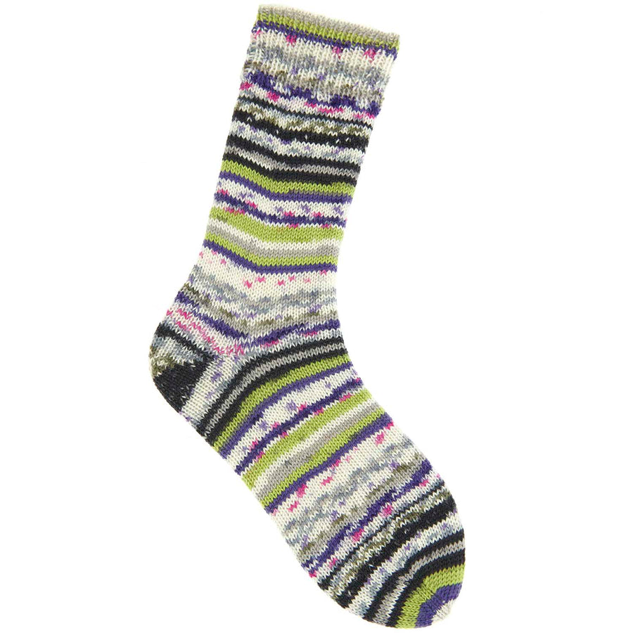 Rico Design<br>socks neon fair isle</br>