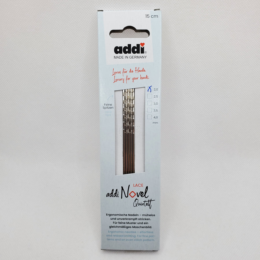 addi NOVEL 15cm 5本針