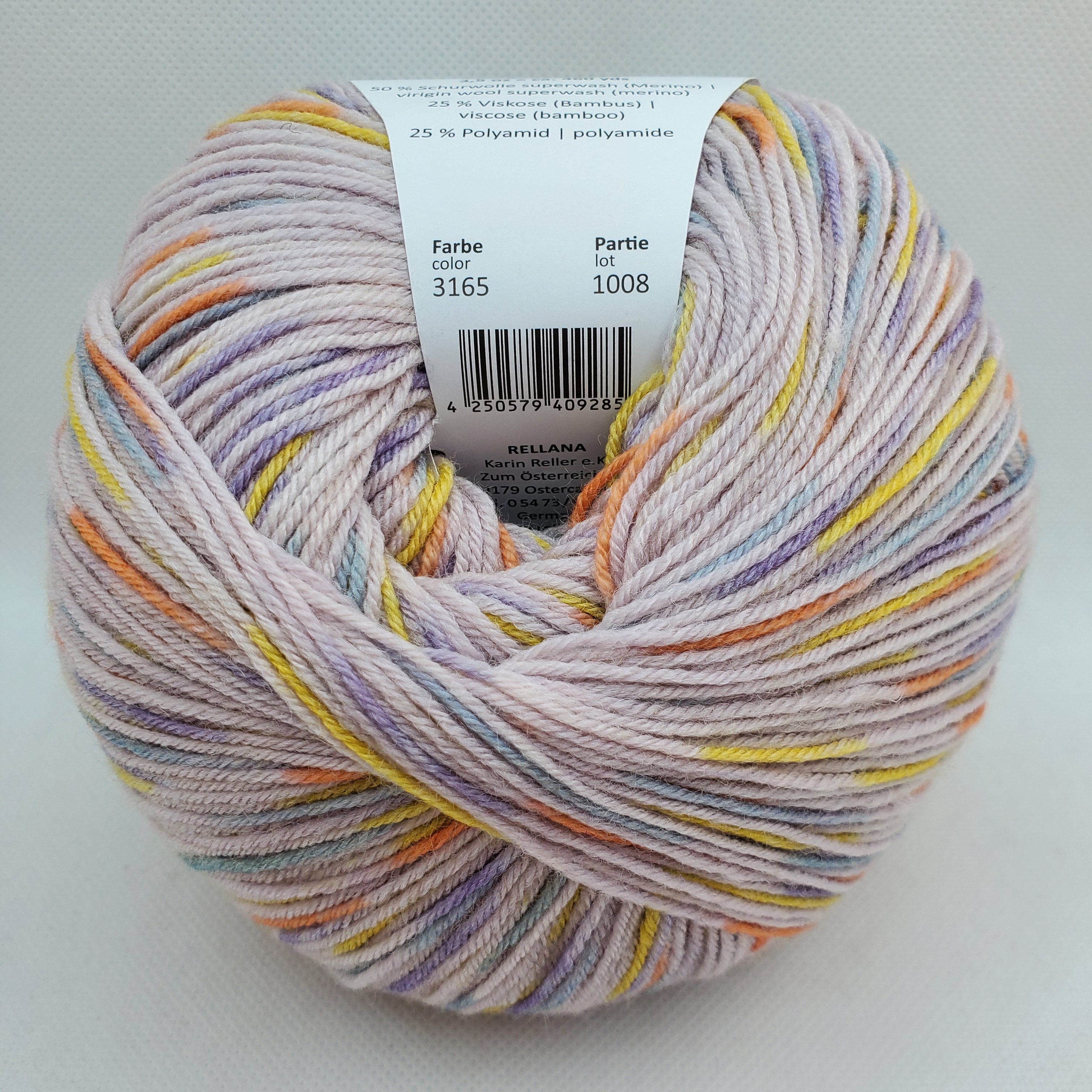 RELLANA Flotte Socke Bambus-Merino Spot – Asammy's Yarn Shop