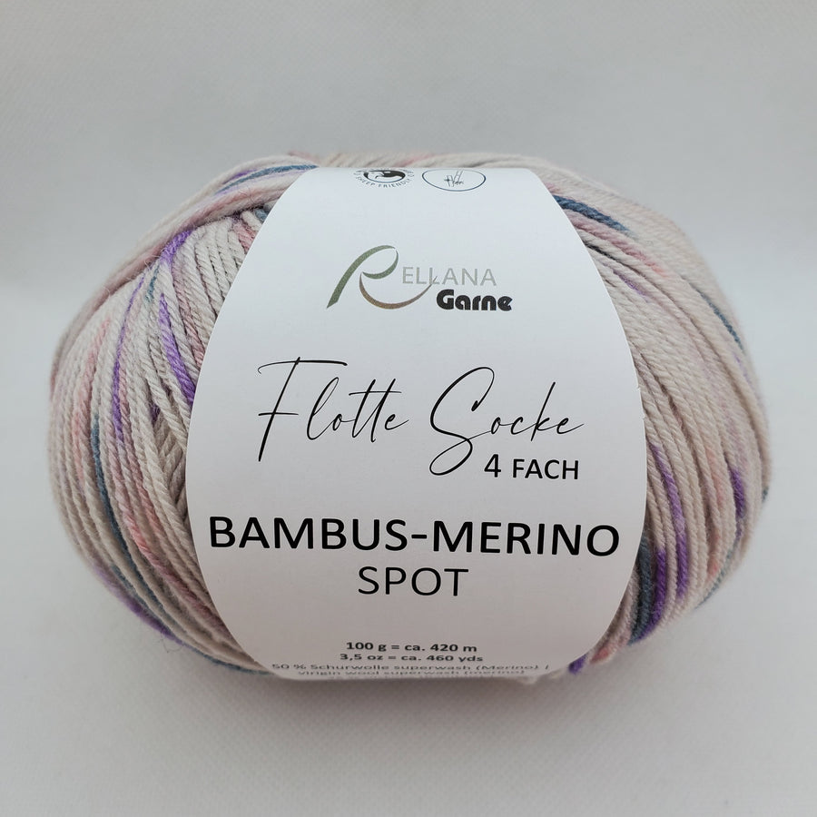 RELLANA Flotte Socke Bambus-Merino Spot – Asammy's Yarn Shop