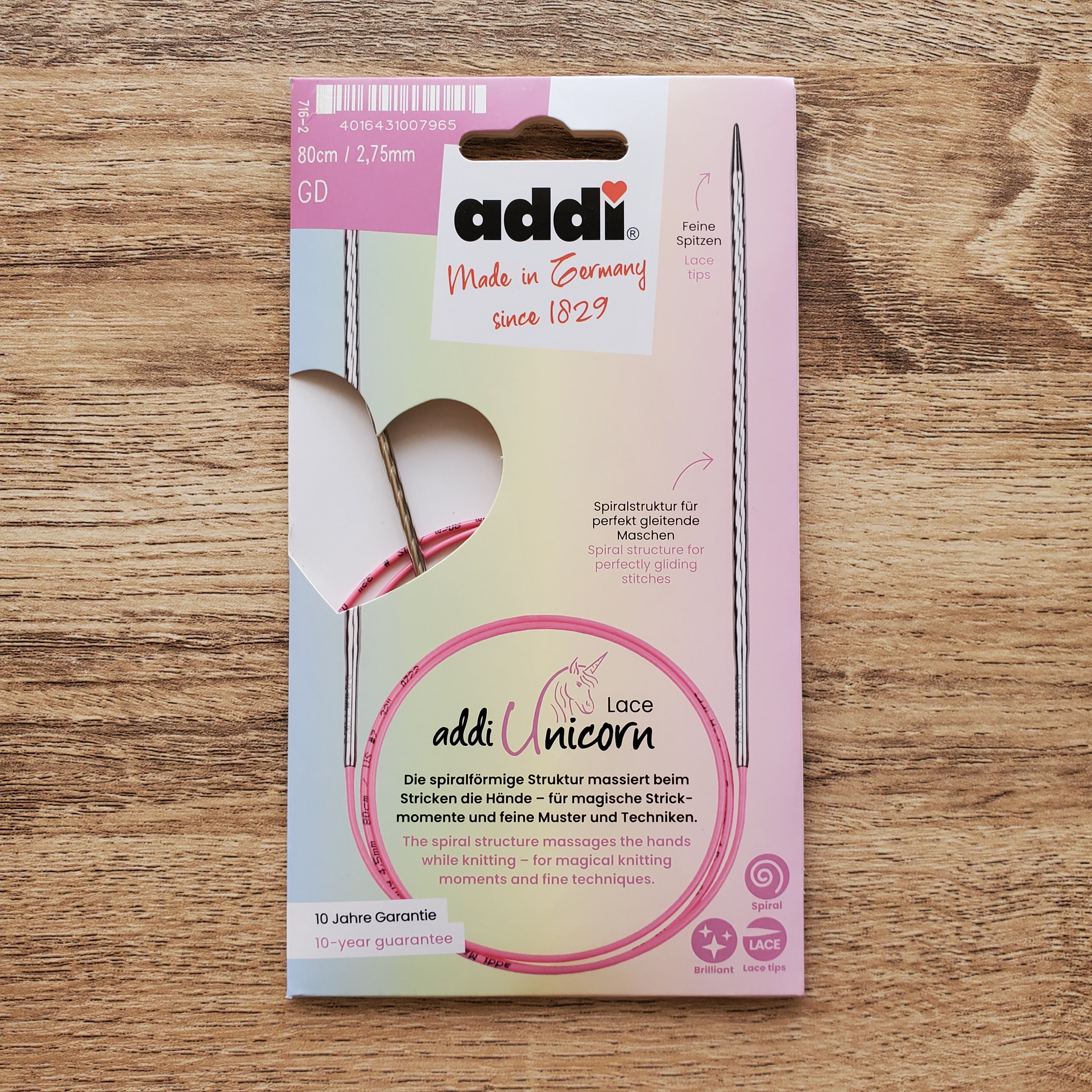 addi Unicorn Lace 輪針 80cm – Asammy's Yarn Shop