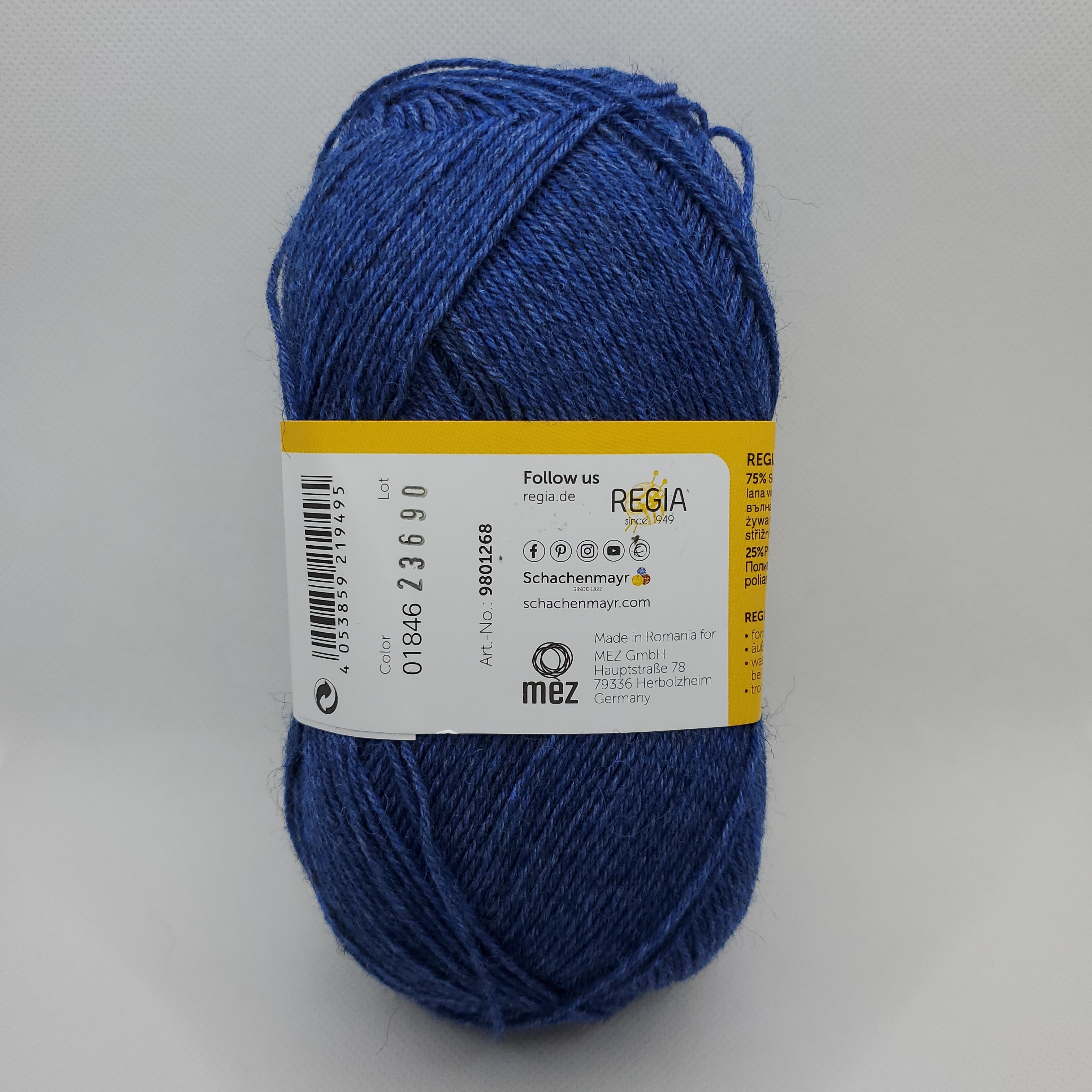 REGIA 4-ply Uni – Asammy's Yarn Shop