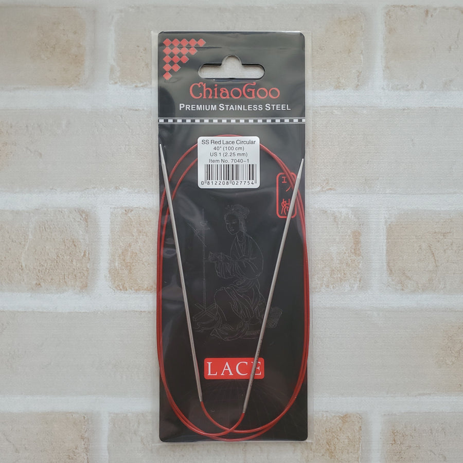 ChiaoGoo<br>RED LACE 輪針 100cm</br>