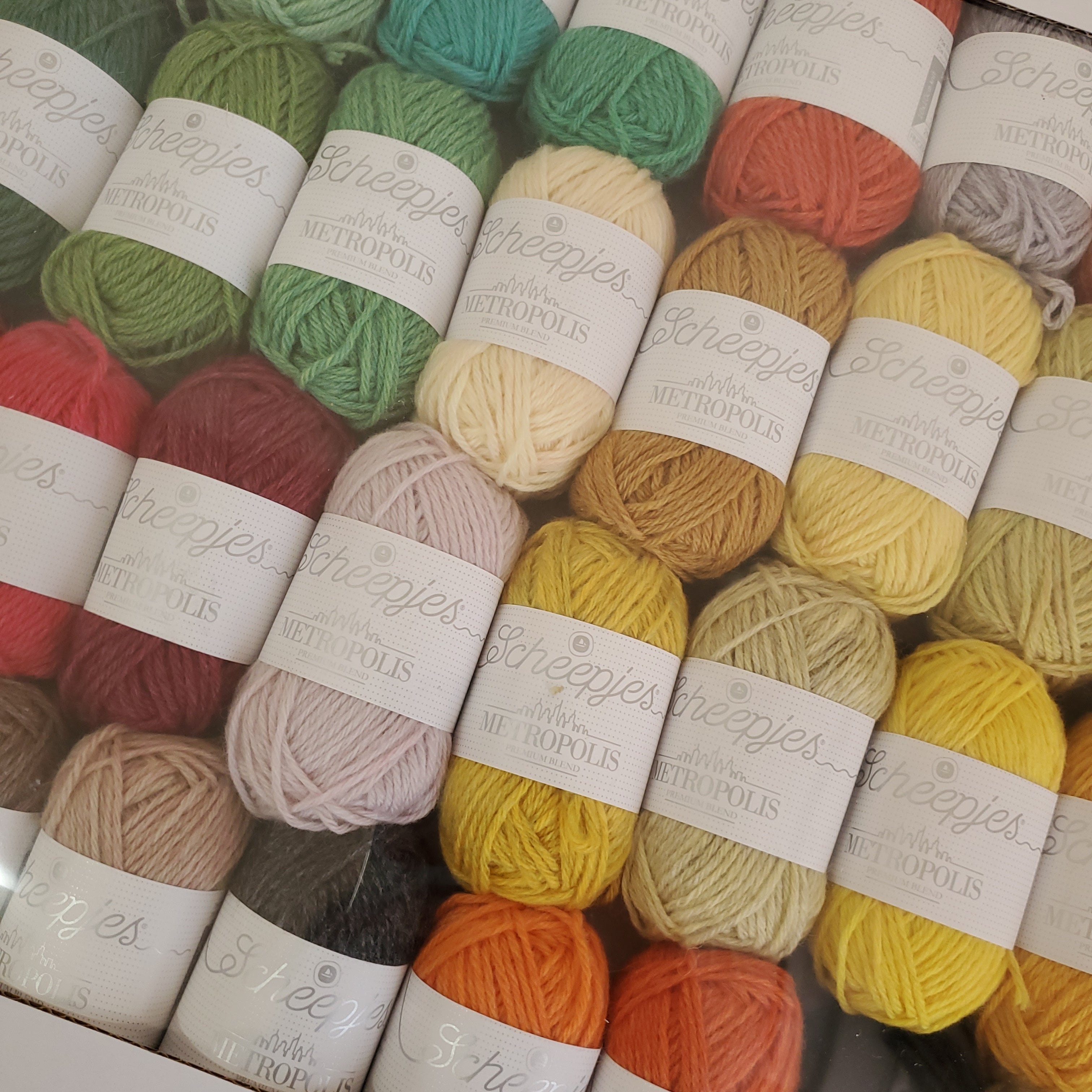 Scheepjes METROPOLIS COLOUR PACK メトロポリス カラーパック – Asammy's Yarn Shop