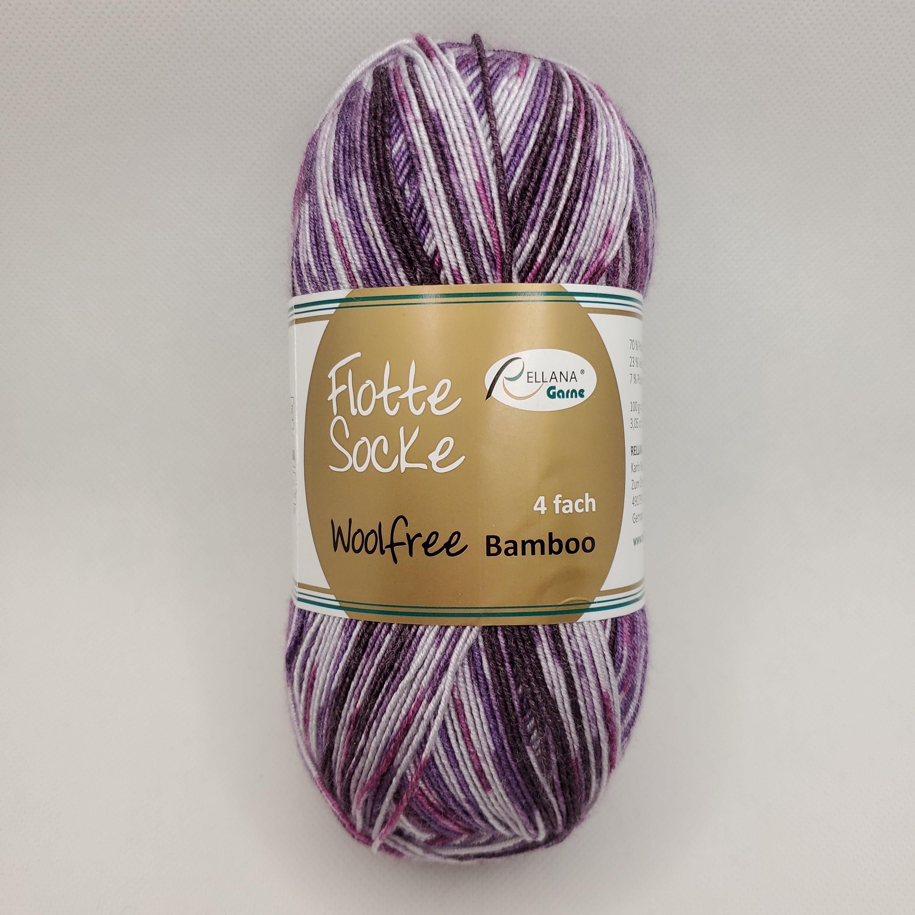 RELLANA Flotte Socke Wool Free Bamboo – Asammy's Yarn Shop