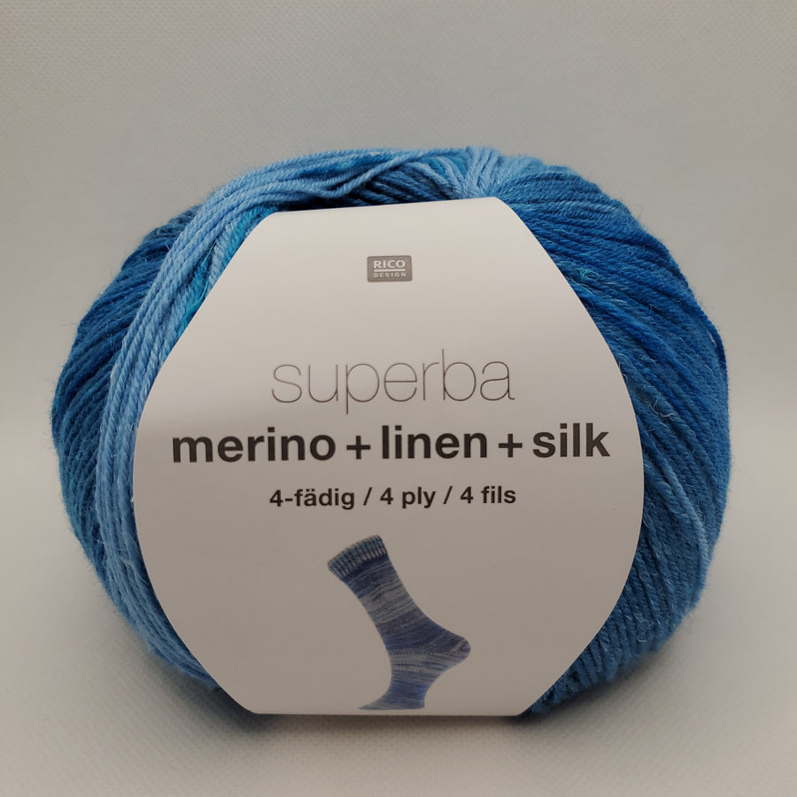 Rico Design<br>Superba Merino + Linen + Silk</br>