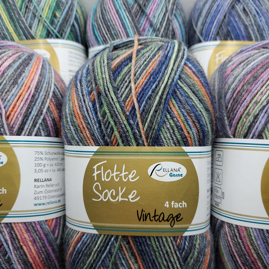 RELLANA Flotte Socke Vintage