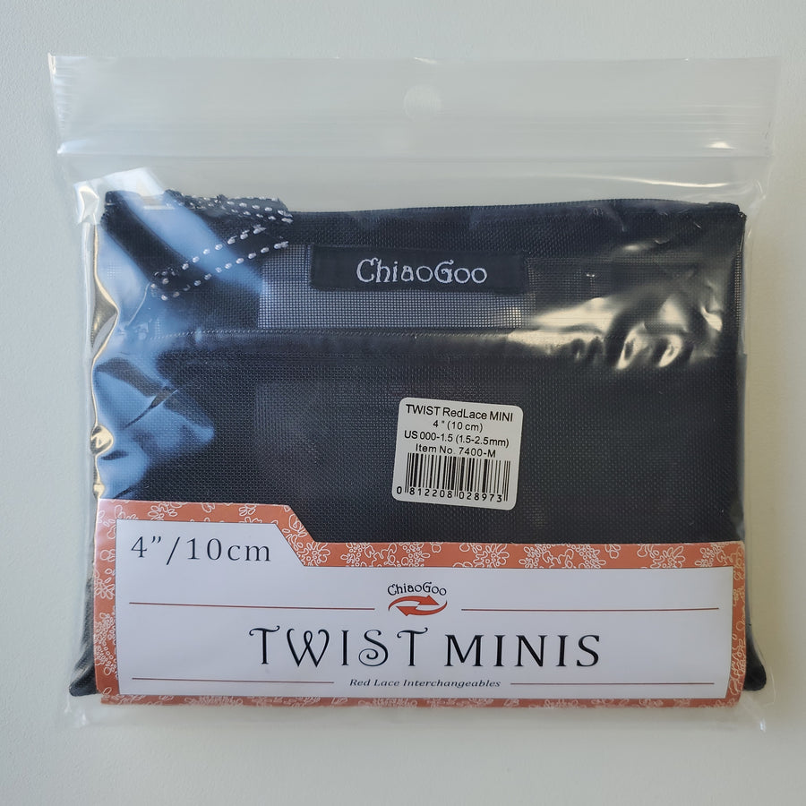 ［訳あり］ChiaoGoo TWIST MINIS 切替式輪針 5”/13cm手芸用品