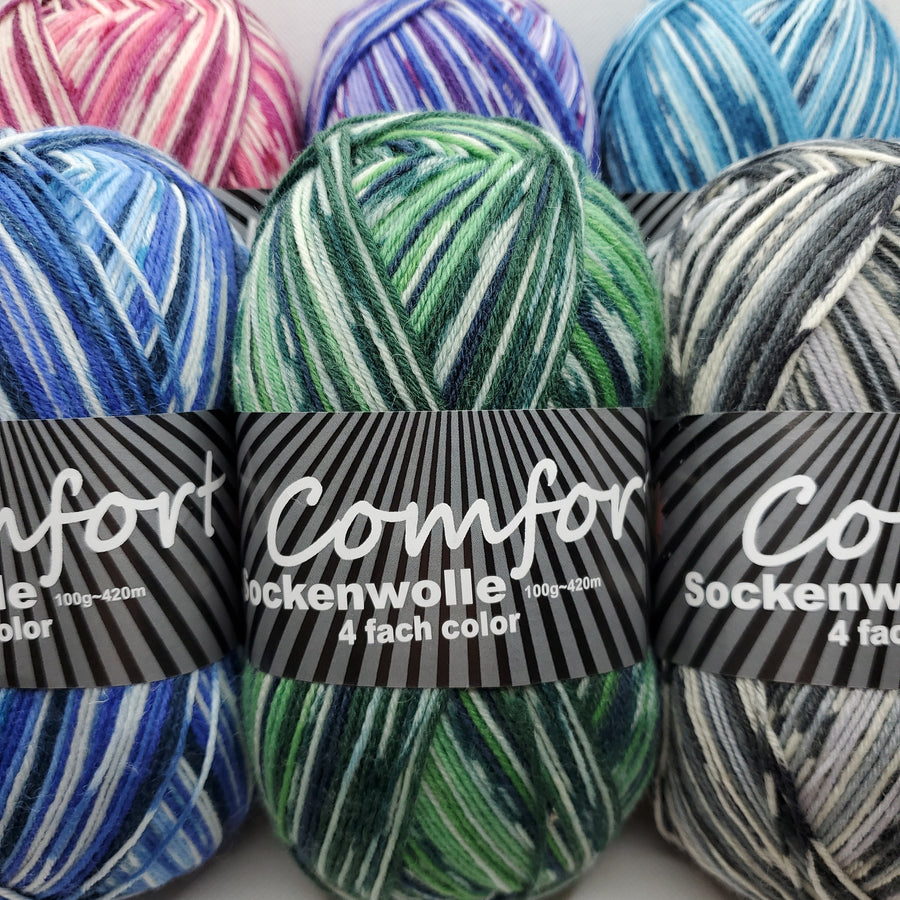Comfort Sockenwolle Color 06