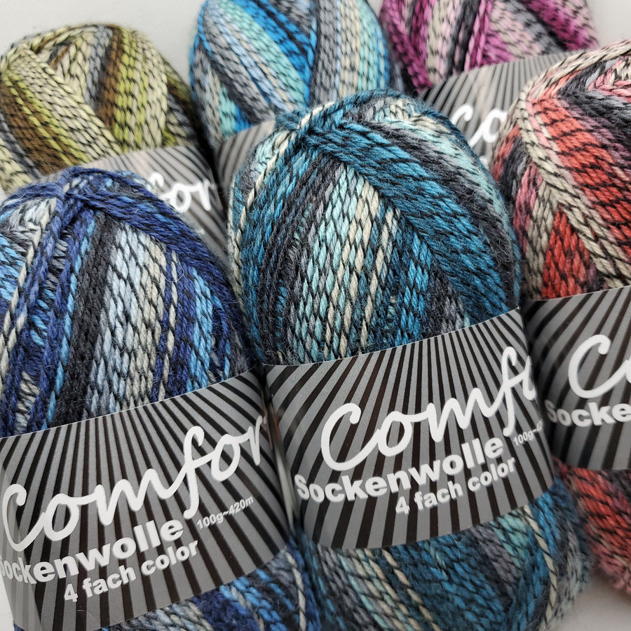 Comfort Sockenwolle Color 10
