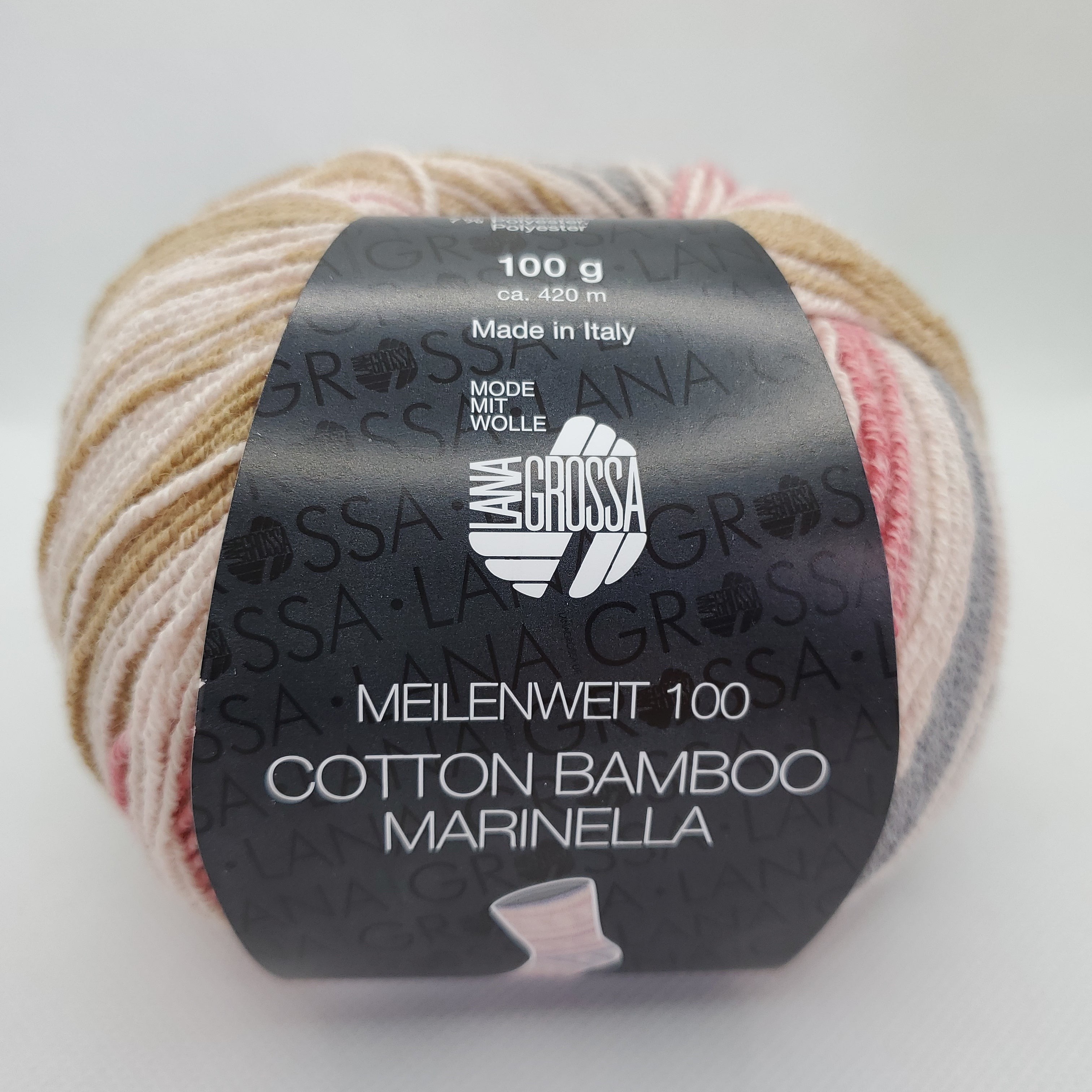 LANAGROSSA Cotton Bamboo Marinella – Asammy's Yarn Shop